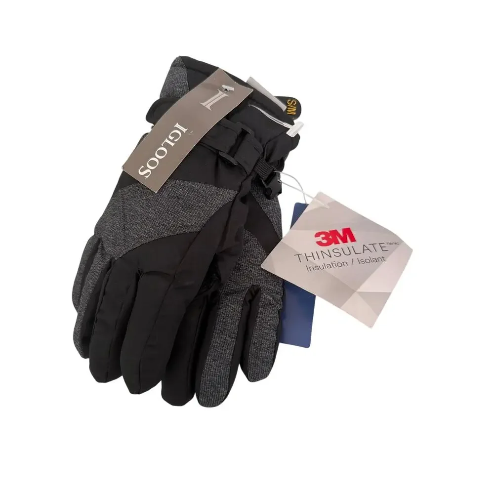 Thinsulated Insulation black gloves